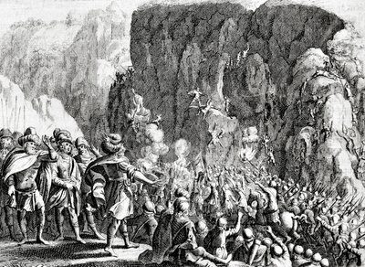 Masada ostroma, 1700 körül alkotó: Dutch School
