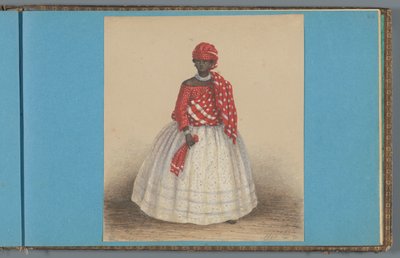 Nő Surinamban, 1860 alkotó: Dutch School