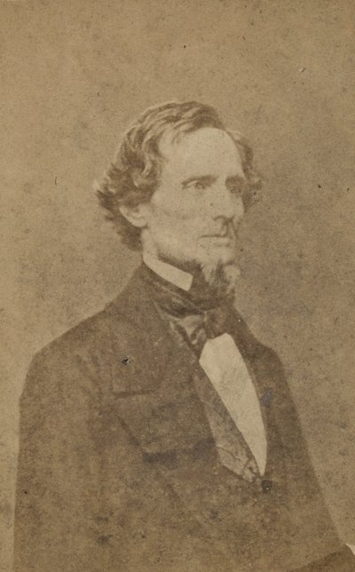 Jefferson Davis (albumin ezüst nyomat) alkotó: E. Anthony