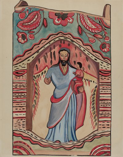 Szent József, 1936. alkotó: E. Boyd