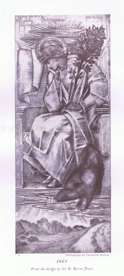 Freyja alkotó: E. Burne Jones
