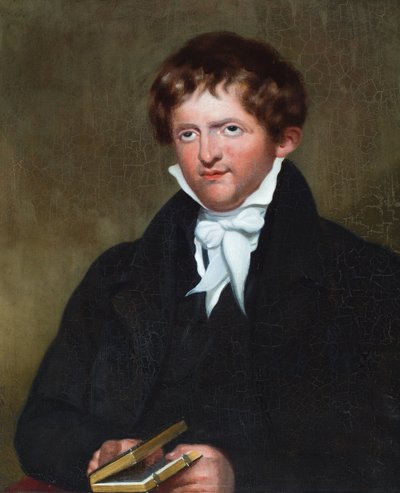 Joseph Wolff tiszteletes portréja (olaj, vászon) alkotó: E. Fancourt