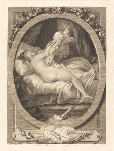 Az ing levett alkotó: E. Guersant after Jean Honoré Fragonard