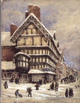 A High Street, Shrewsbury alkotó: E. Hay