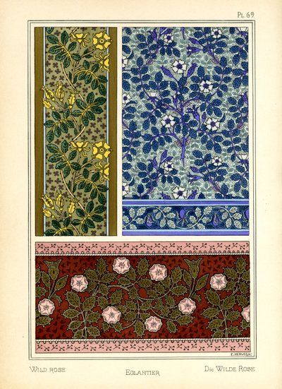 A Vadrózsa alkotó: E. Hervegh