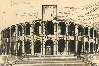 „Les Arenes – Az aréna”, 1920-as évek. alkotó: E Laget