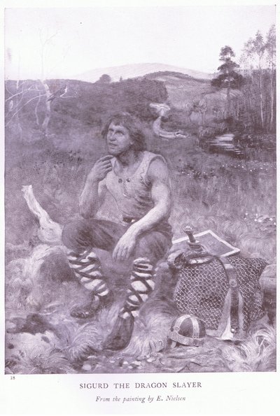 Sigurd, a sárkányölő alkotó: E. Neilson