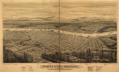 Portland, Oregon. alkotó: E. S. Glover