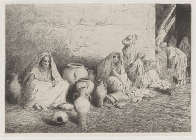 Piac Tangerben [Tanger Market] alkotó: E. Tommasi