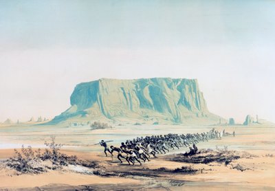 "Kilátás a Barkal-hegyre", Szudán, 1842-1845 alkotó: E Weidenbach