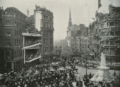 Őfelsége érkezése a londoni St. Paul
