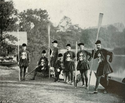 Őfelsége víziemberei, c1897 alkotó: E. and S. Woodbury