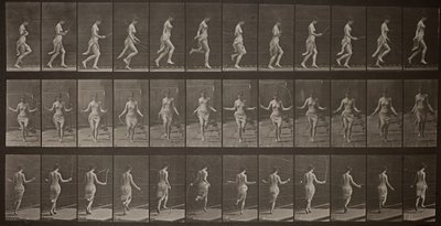 Animal Locomotion, 174. tábla, 1887. alkotó: Eadweard Muybridge