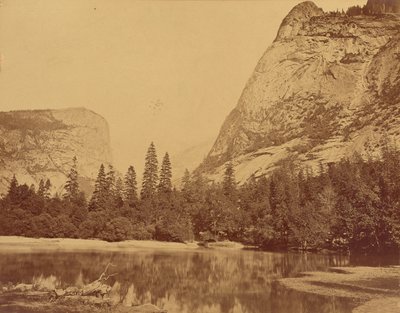 Az öreg Piute.  A Yosemite völgye. alkotó: Eadweard J. Muybridge