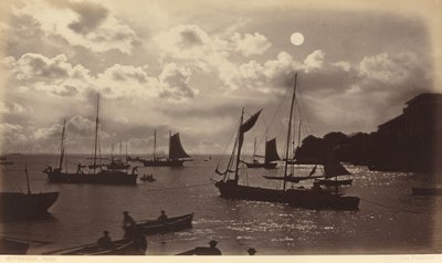 Moonlight Effect – Panamai öböl alkotó: Eadweard Muybridge