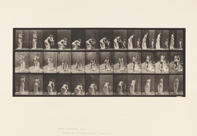 215. tábla.Placing Child alkotó: Eadweard Muybridge