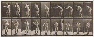 281. tányér. Base-ball; Fogás és dobás alkotó: Eadweard Muybridge
