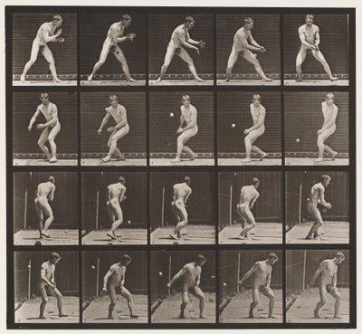 288. tányér. Baseball; Hiba alkotó: Eadweard Muybridge