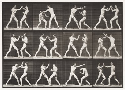 tábla 336. Ökölvívás; Nyitott kéz (cipő) alkotó: Eadweard Muybridge