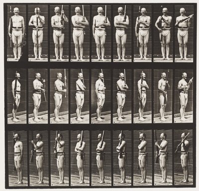 353. tábla. Támkarok és fegyverkikötő, 1872-1885 alkotó: Eadweard Muybridge
