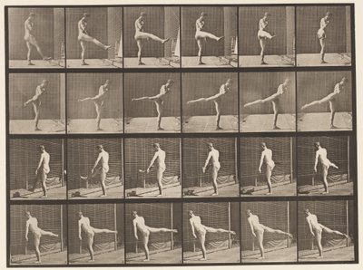 370. tábla. Első balett akció alkotó: Eadweard Muybridge