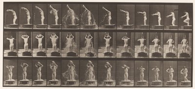 409. tányér. Vízöntő medence a fej fölé alkotó: Eadweard Muybridge