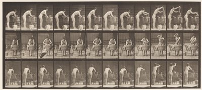 432. tányér. Ruhamosás a kádban alkotó: Eadweard Muybridge