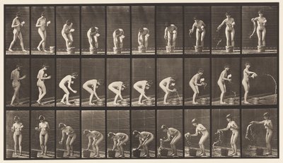 Tányér 440. Lehajló és öblítő pohár alkotó: Eadweard Muybridge