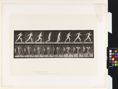 Tányér 4. Séta alkotó: Eadweard Muybridge