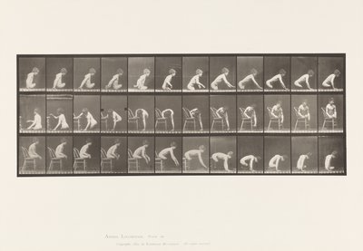 538. tábla. Comb kettős amputációja; Fiú; A, Előrelépés alkotó: Eadweard Muybridge