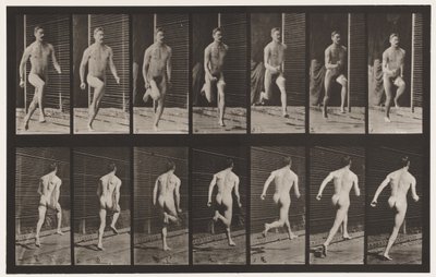 66. tábla Futás alkotó: Eadweard Muybridge