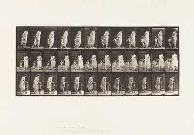 72. tábla. Futó, vezető gyerek (70) a kézben alkotó: Eadweard Muybridge