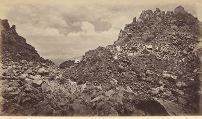 Quezaltenango a vulkán kráteréből alkotó: Eadweard Muybridge