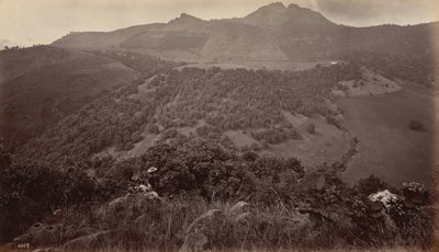 Santa María-vulkán, Quetzaltenango, Guatemala alkotó: Eadweard Muybridge