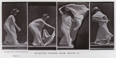 Mozgó emberalak: Válogatott fázisok a 61. sorozatból alkotó: Eadweard Muybridge
