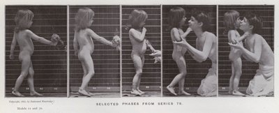 Mozgó emberalak: Válogatott fázisok a 79-es sorozatból (f/w fotó) alkotó: Eadweard Muybridge