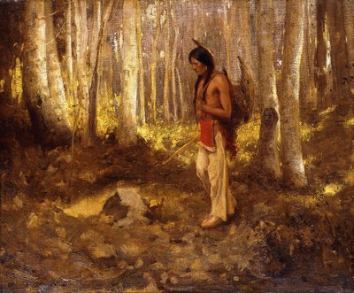 Magányos Vadász alkotó: Eanger Irving Couse