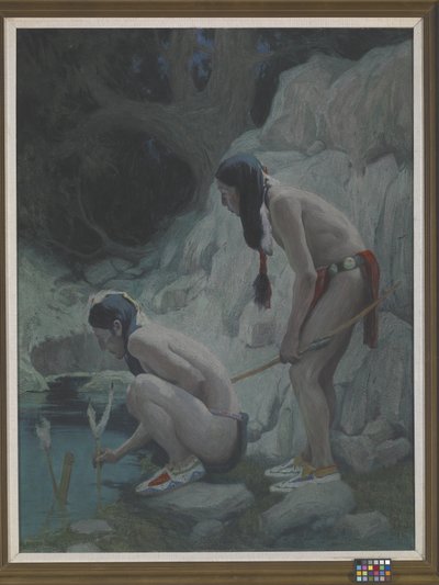 Szent vizek (olaj, vászon) alkotó: Eanger Irving Couse
