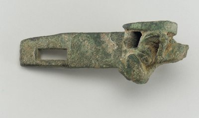 A szekér szerelvénye: csapszeg alkotó: Eastern Zhou Dynasty Chinese School