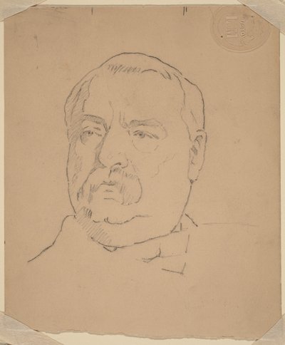 Grover Cleveland [előlap] alkotó: Eastman Johnson