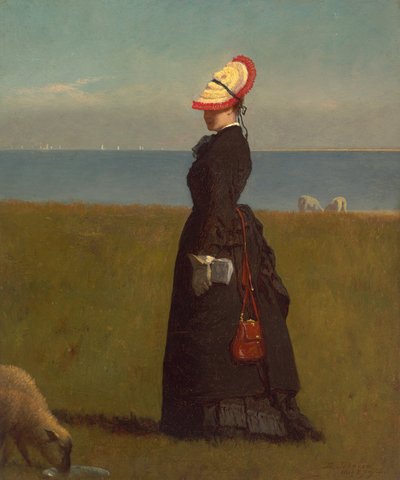 Lambs, Nantucket, 1874. alkotó: Eastman Johnson