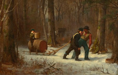 Útban a táborba, 1873. alkotó: Eastman Johnson