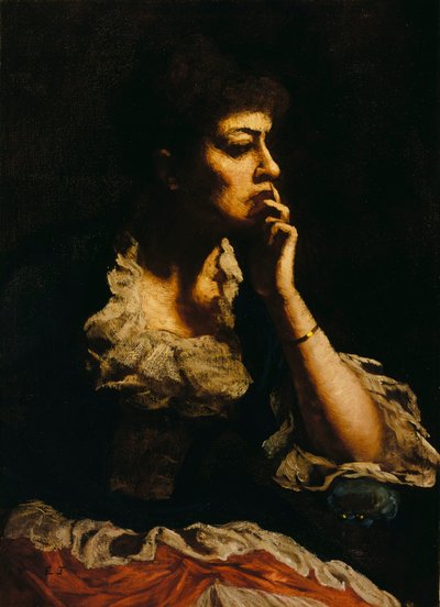 Mrs. Eastman Johnson portréja alkotó: Eastman Johnson