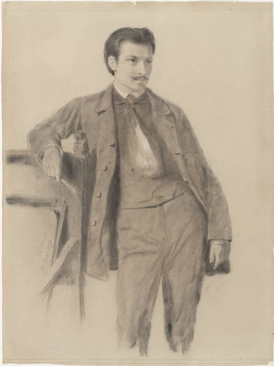 Johan Daniël Koelman portréja alkotó: Eastman Johnson