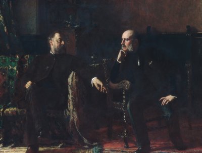 A finanszírozási törvény, 1881. alkotó: Eastman Johnson