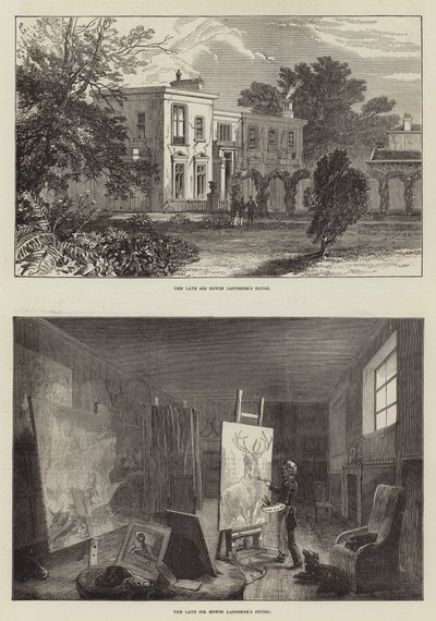 Landseer háza alkotó: Ebenezer Newman Downard