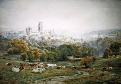 Durham (akvarell papíron) alkotó: Ebenezer Wake Cook