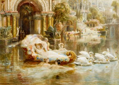 "Ebenezer Wake Cook (1843-1926) akvarellje Magángyűjtemény alkotó: Ebenezer Wake Cook