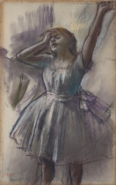 Táncos Stretching alkotó: Edgar Degas