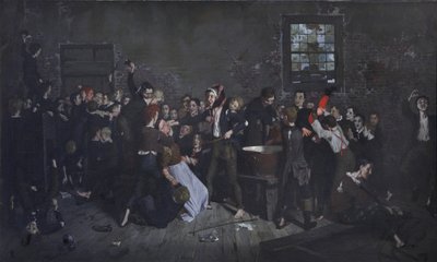 A Dotheboys Hall örökre szakít, 1862-1922 alkotó: Edgar Bundy